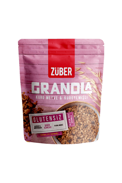 Züber Glutensiz Kuru Meyve & Kuruyemişli