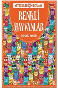 Dokuz Yayınları Renkli Hayvanlar & Büyükler Için Boyama