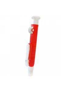 ERLAB Pipet Pompası 25 ml (Pİ PUMP) Makaralı Kırmızı