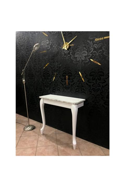 Sarıkaya Beyaz Mermer Blank Dresuar