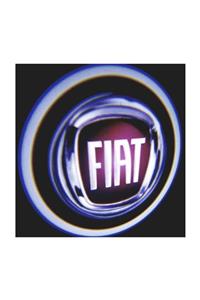 FEMEX Fiat Araçlar Için Pilli Yapıştırmalı Kapı Altı Led Logo