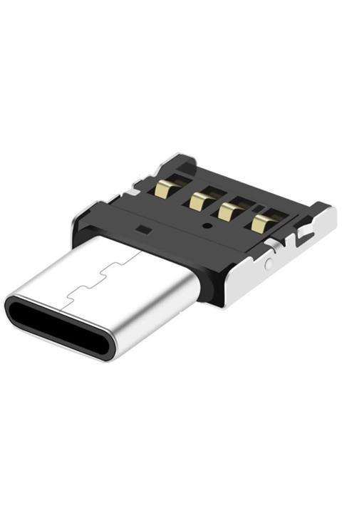 Alfais 4497 Type C To Usb Çevirici Mini Dönüştürücü Adaptör
