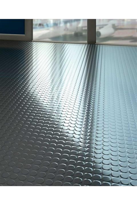 Edoplast 1m. X 4m. Siyah Pvc Paralı Muşamba Zemin Yer Otomobil Döşemesi Kaplama