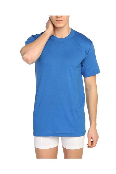 nacar çarşı Erkek Mavi 6'lı Fanila Atlet