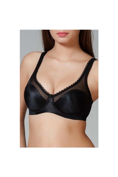 Yeni İnci Siyah Toparlayıcı Sütyen