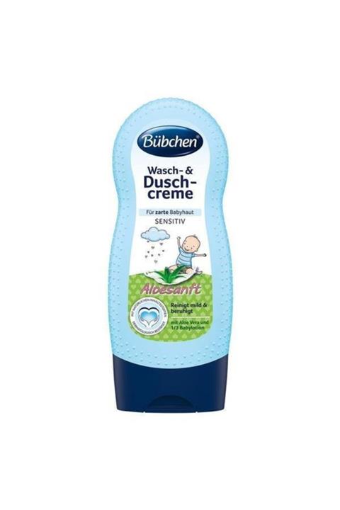 Bübchen Aloevera  Bebek Duş Kremi-Yıkama Losyonu 230 ml