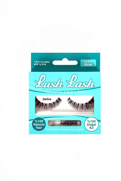 Lush Lash 100 Doğal Kıl Define Takma Kirpik Lu 618