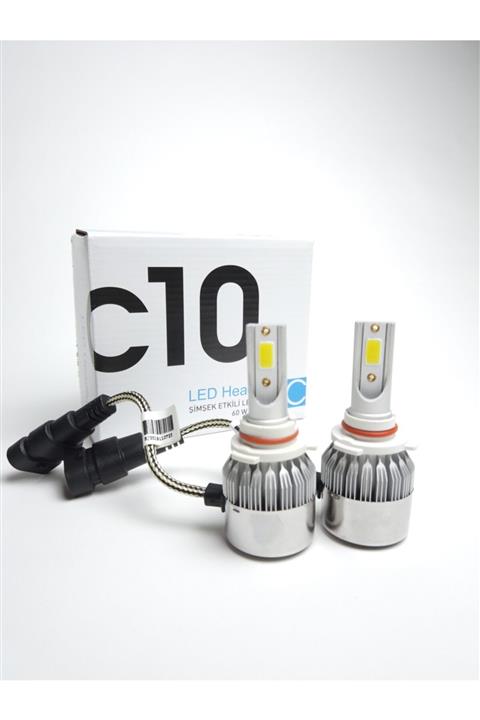 C10 Hb3 Led Xenon Hb3 Led Zenon Far Ampulü Yeni Nesil Şimşek Etkili