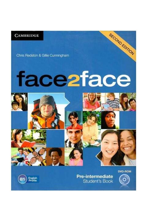 Cambridge University Press Face2face Second Ed. Pre-ınt Sb Wıth Dvd / Cmb