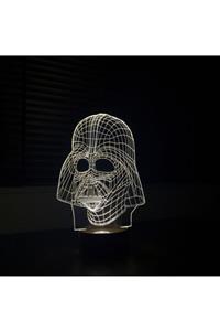 BYLAMP 3 Boyutlu Darth Vader Lamba