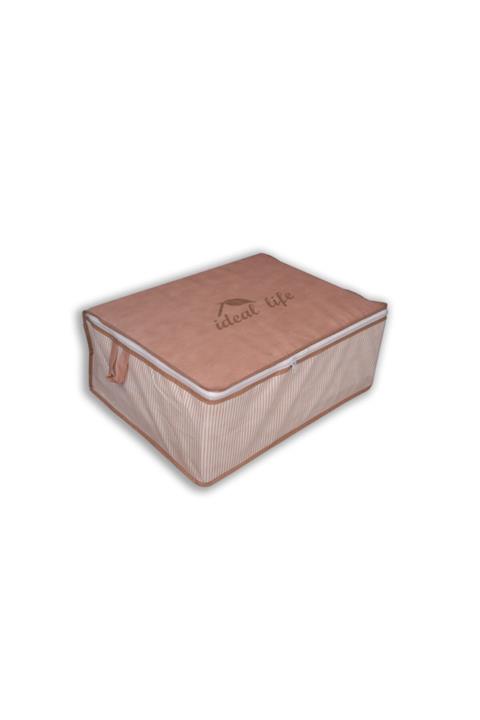 Yeşil Home Hurç Baza Midi Baskılı Kahve 2 Adet