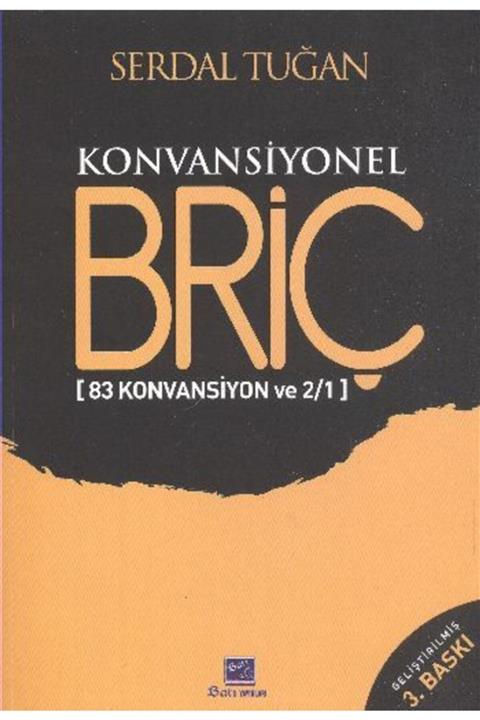 Doğu Batı Yayınları Konvansiyonel Briç - Serdal Tuğan