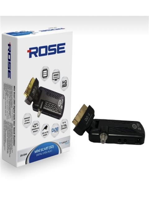 Rose & Rose Rose Sd Uydu Alıcısı Tkgsli Altın Uçlu