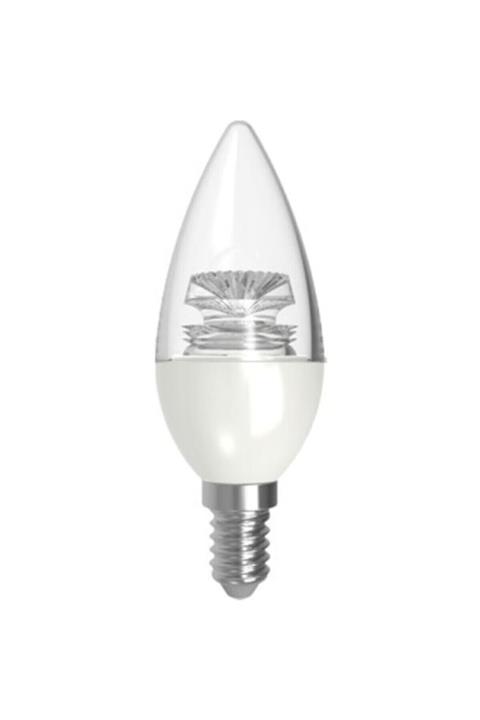 Lamptıme Lamptime 5,5 W Led Mum Ampul Şeffaf E14 6500k Beyaz Işık 320604 10 Adet