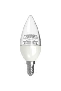 Lamptıme Lamptime 5,5 W Led Mum Ampul Şeffaf E14 6500k Beyaz Işık 320604 10 Adet