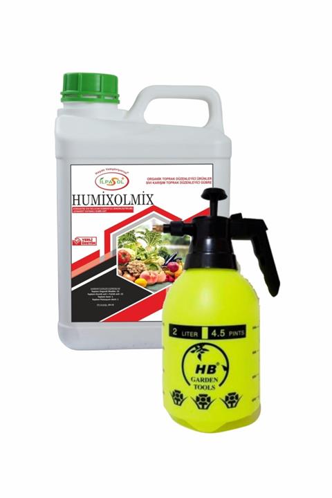 ilpasol Humixolmix Sıvı Solucan Gübresi Humik Fülvik Asit 5lt Basınçlı Pompa