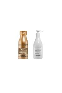 L'oreal Professionnel Loreal Density Advanced Omega 6 Şampuan 500 ml+gold Absolut Repair Şampuan 100 ml Seyahat Boyu