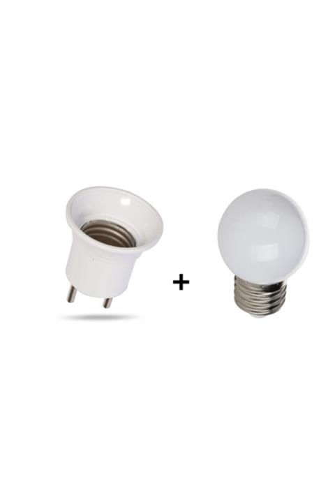 Cata Beyaz Gece Lambası Ampulü + Duylu Fiş