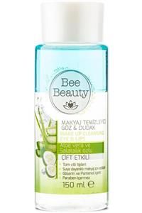 Bee Beauty Çift Etkili Makyaj Temizleyicisi Göz - Dudak 150 ml