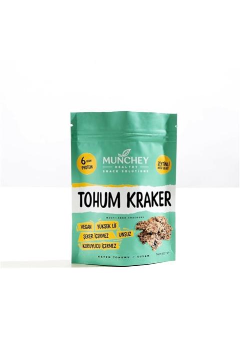 MUNCHEY Zeytinli Tohum Kraker 40g