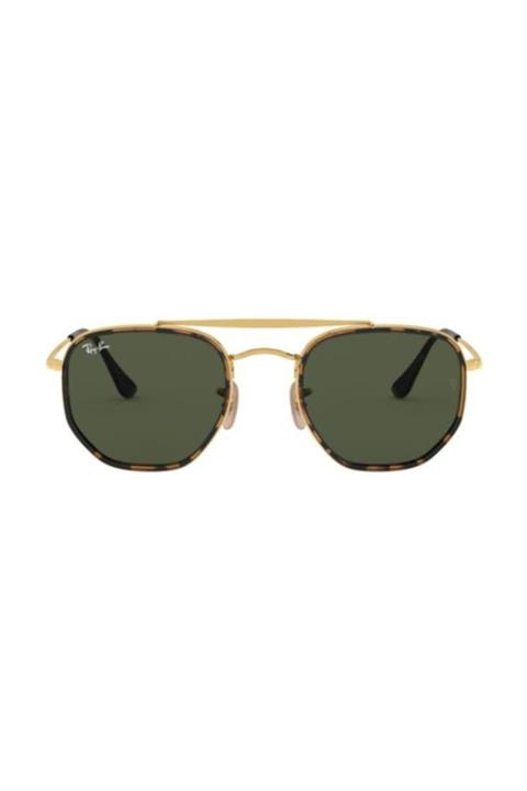 RayBan Unisex Siyah Güneş Gözlüğü The Marshal Iı Rb 3648-m Col 001 52-23