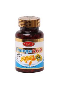 Akışık Omega 3-6-9 Kapsül 1000mg X 60 Kapsül