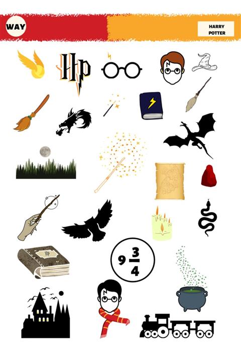 Way Harry Potter Sticker Set