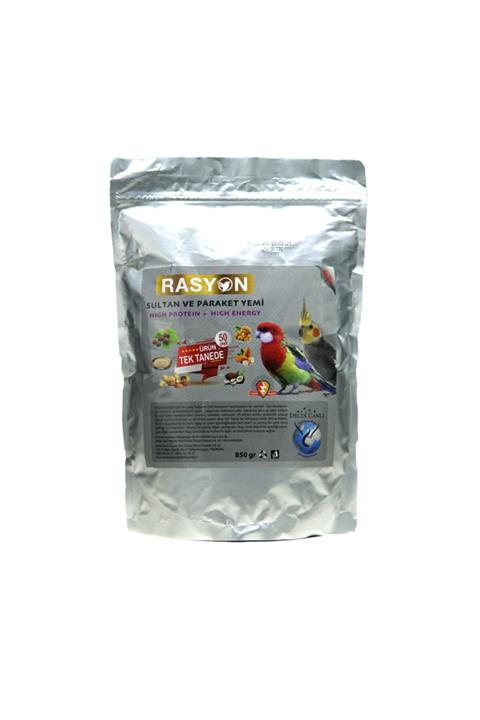 RASYON Sultan Papağan Granür Yemi - 850 Gr