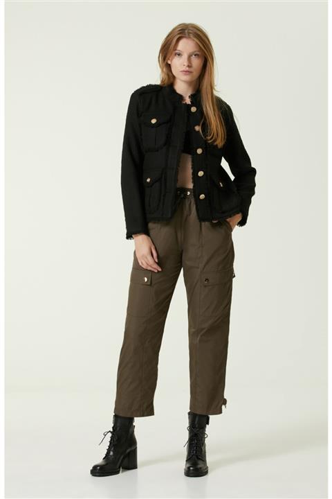 Network Regular Fit Haki Pantolon