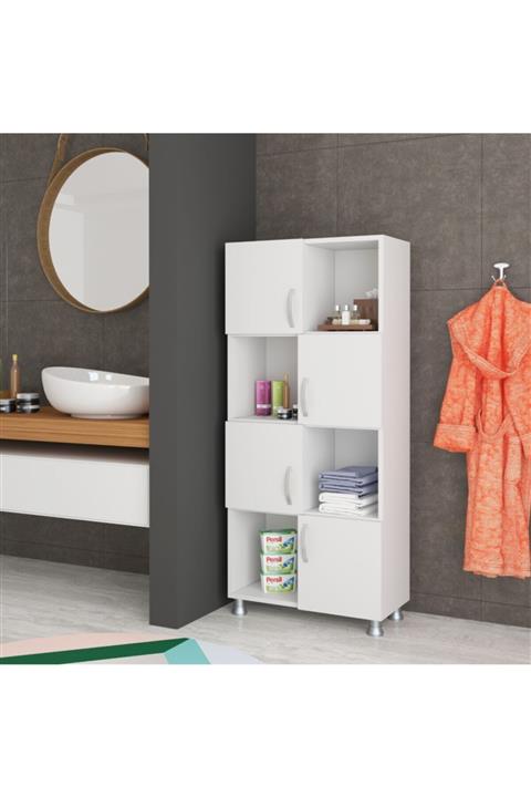 AVES MOBİLYA Çok Amaçlı Dolab Banyo Dolabı