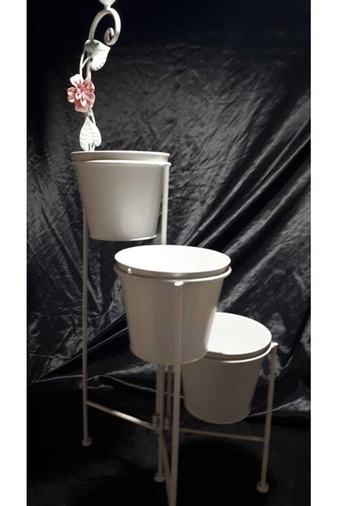 çerçi 3 Lü Saksılık