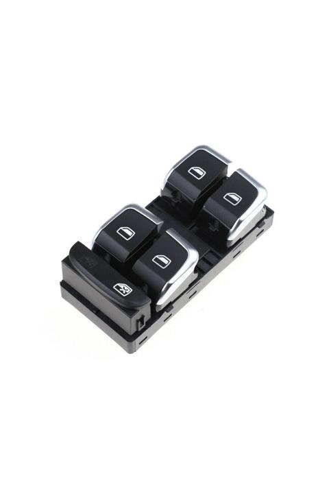 FESAN Audi Q3 Sol Dörtlü Cam Açma Düğmesi Anahtarı Krom 2012--2018