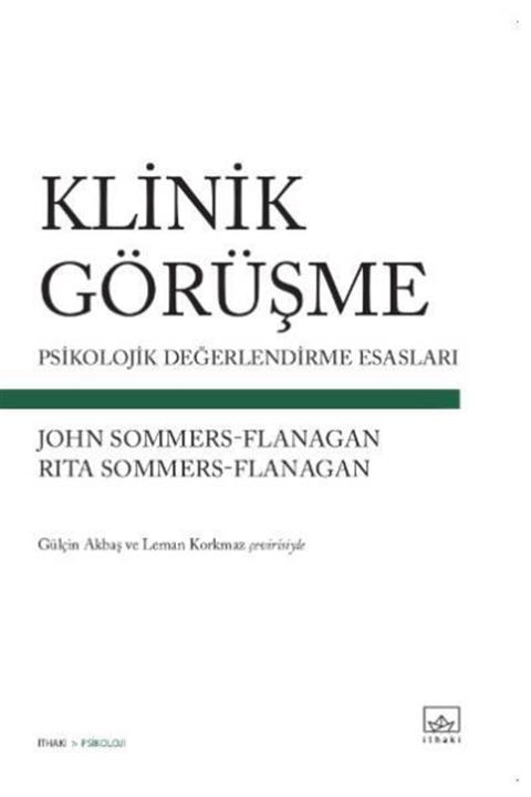 İthaki Yayınları Klinik Görüşme