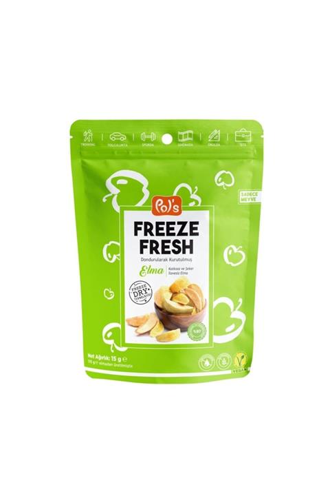 Pol's Freeze Fresh Dilim Elma 15 Gr.