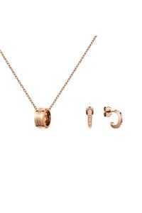 Daniel Wellington Dw00400158 Necklace Rg Dw00400146 Earring Rg Kadın Çelik Küpe Ve Kolye