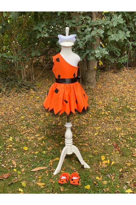 Belkızın Atölyesi Taş Devri Çakıl Kostümü