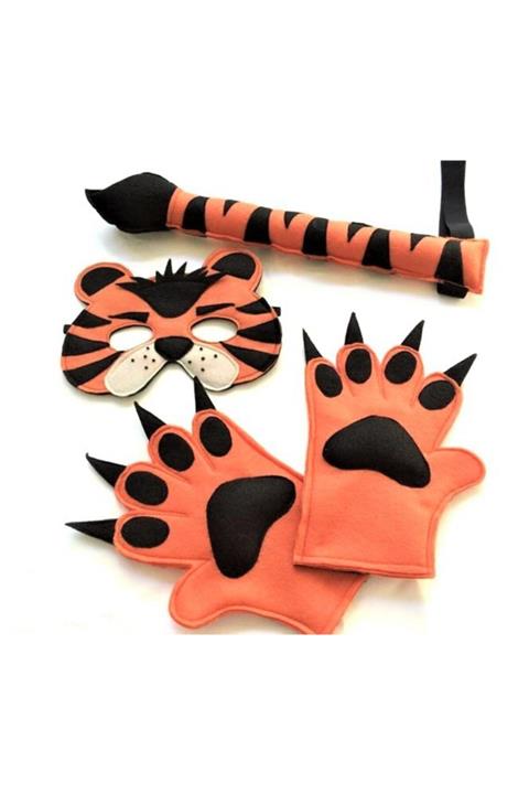 Duyuland Eğlenceli Kaplan Kostüm Seti