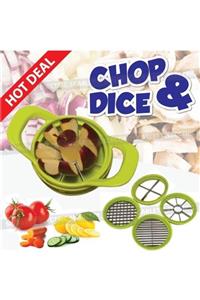 EvimShopping Chop Dice Yeni Nesil Meyve Sebze Dilimleyici Doğrayıcı