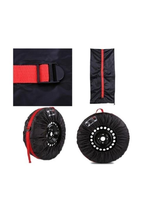 Ksburda Oto Stepne İstetme Kılıfı Yedek Lastik Koruma Kılıfı