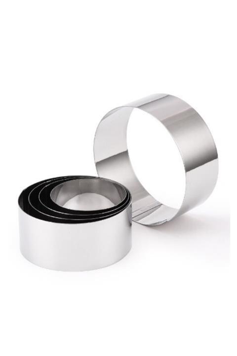 Nar kalıp Yuvarlak Kek Kalıbı 5 Li Set Derinlik 8cm