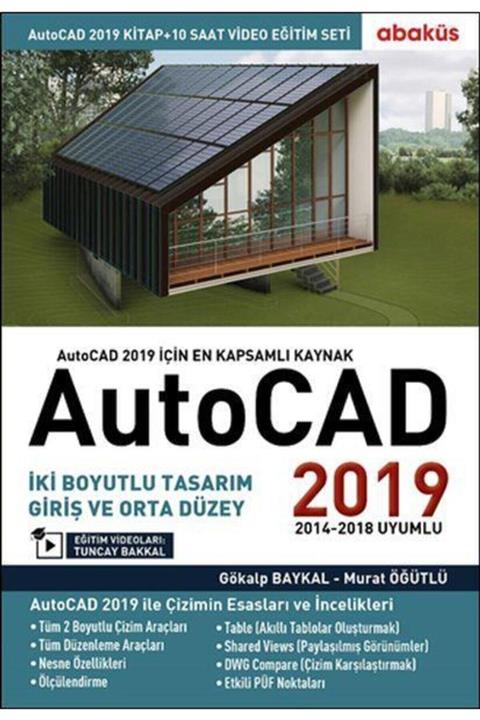 Abaküs Yayınları Autocad 2019 Video Eğitim Seti