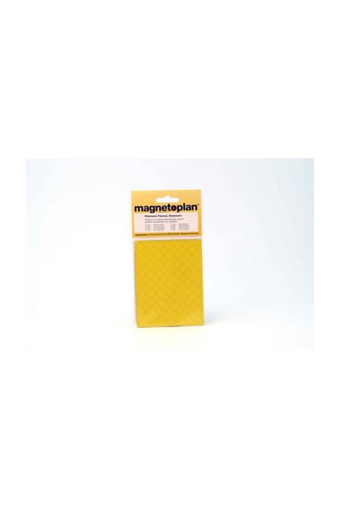 Magnetoplan Sarı Manyetik Daire 10 mm 63 Adet
