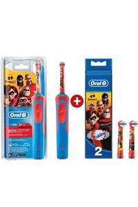 OralB Oral B Şarjlı Diş Fırçası Çocuk Incredibles + Yedek Başlık 2'li