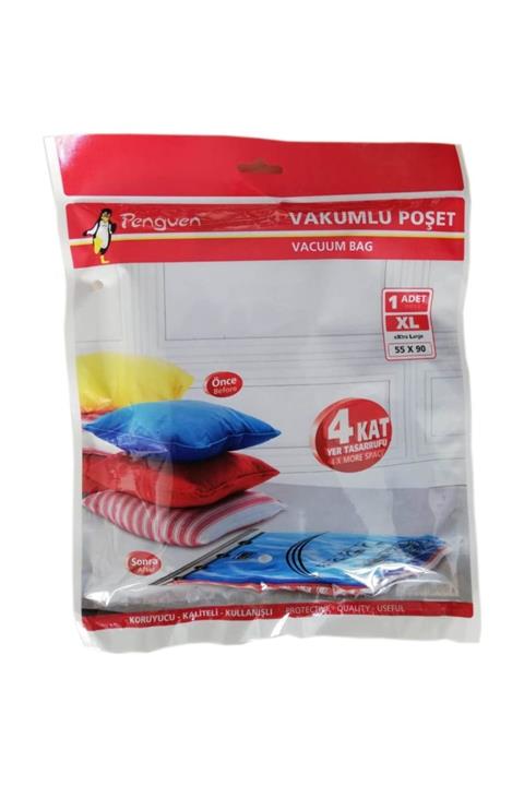 Penguen Vacuum Bag Xlarge Vakumlu Poşet 55x90 Hurç 1 Adet