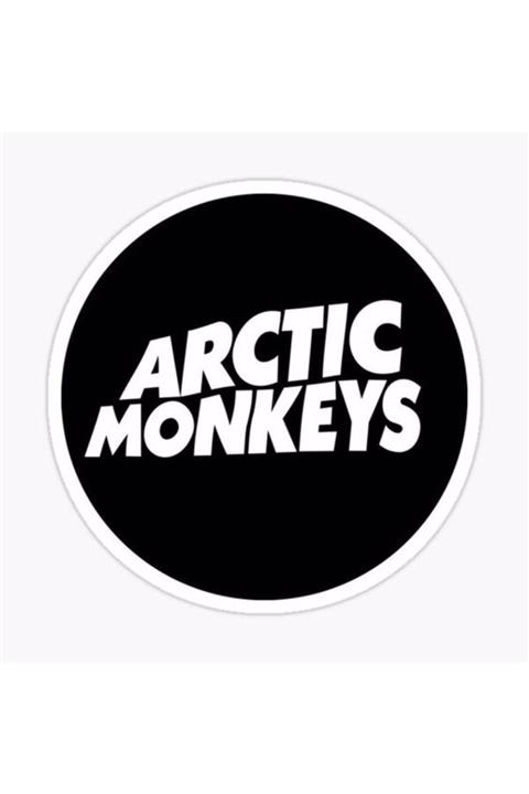 ZobarMarkt Arctic Monkeys Defter Ajanda Planner Laptop Sticker, 5 Cm