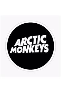 ZobarMarkt Arctic Monkeys Defter Ajanda Planner Laptop Sticker, 5 Cm