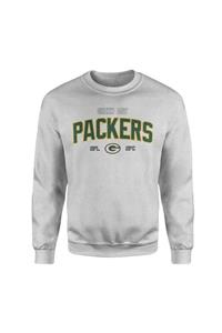 NSJ SPORTIVE Unisex Gri Green Bay Packers Sweatshirt