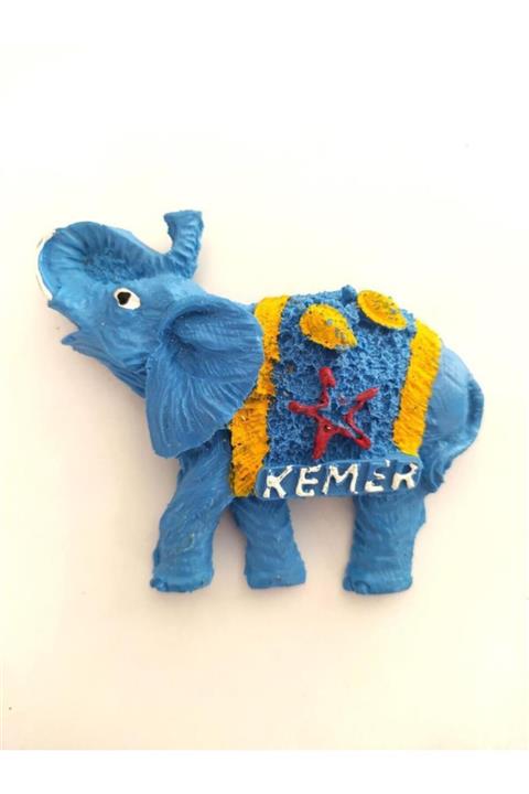 Hd Marketim Dekoratif Fil Kemer Yazılı Buzdolabı Süsü Magnet