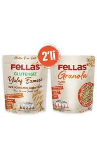 Fellas Glutensiz Yulaf Ezmesi 300 Gr + Granola Klasik 300 Gr