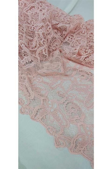 River Fabrics Güpür Dantel Pudra